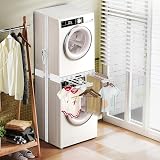 NIUXX Universal Stacking Kit for Washer Dryer 56-69 cm Adjustable Shelf view 6