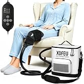 Xofeu Ice Machine for Knee After Surgery,19Qt Program Timer for TKR, ACL | Cold Therapy System for TKR, ACL &amp; Sports Training Recovery, Cryotherapy for Knee Replacement Pain Relief, Reduce Swelling
