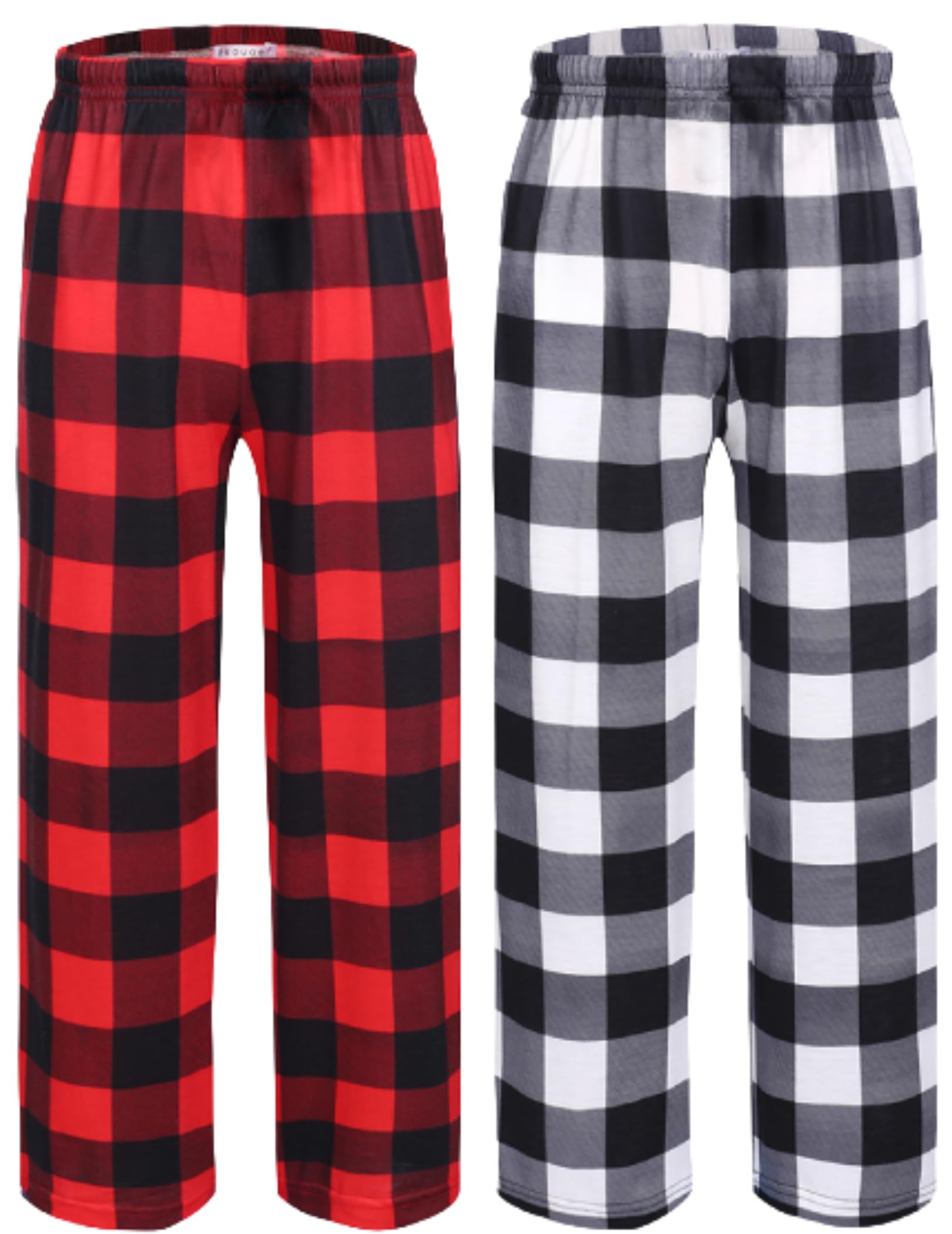 Photo 1 of Ekouaer 2 Pack: Boys Pajamas Pants Soft Elastic Waist PJ Bottoms Comfy Lounge Long Pants with 2 Pockets 4-14 Years GP1 160 blue 