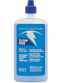 White Lightning Clean Ride - Chain Lube - Squeeze Bottle