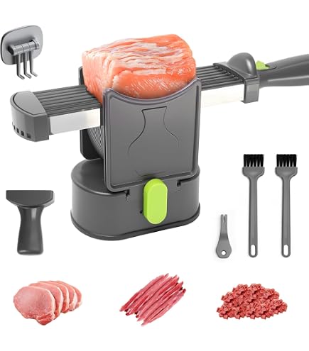 Amazon.com: Manual Meat Slicer Stainless Steel, Meat Cutter
