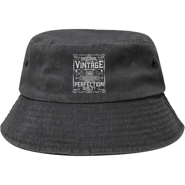 Original Vintage 1960 Limited Edition Bucket Hat for Men  display picture 3