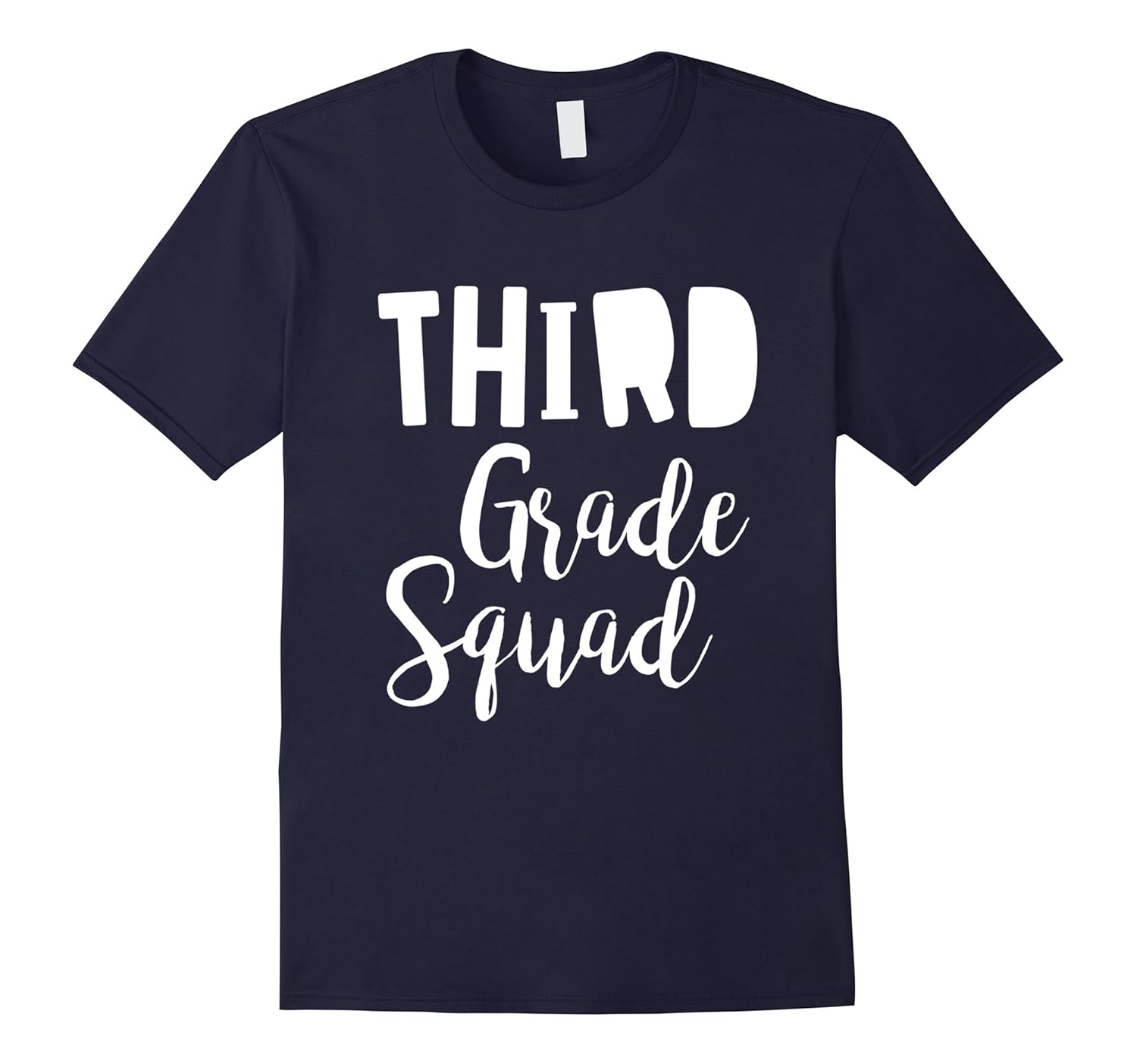 Third Grade Squad 3rd Teacher T-Shirt-ANZ