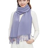 Novawo Wool Scarf Soft Warm Winter Scarves Wraps for Women and Unisex