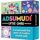Evermade Adsumudi Math Game - Little Ones - The Adorably Fun Game for Clever Kids to Grow Their Addition, Subtraction and Mental Math Skills - Great for Ages 4 and Up