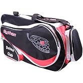 Python Deluxe "Club" Racquetball Bag Series (Black/Blue &amp; Black Red) Colors