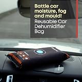 FiNeWaY 1kg Car Dehumidifier Bag Reusable with Anti-Slip Pads 25x16x4 cm view 2