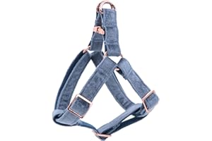 ARING PET Velvet No Pull Dog Halter Harness, Adjustable Heavy Duty for Small to Large Dogs