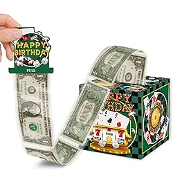 Casino Theme Party Decorations, 5" x 5" Poker Night