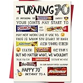 ACHICGIRL 70th Birthday Card Gifts for Women Men, Happy 70th Birthday Card, Unique 70th Birthday Decorations for Dad Mom, Cool Gifts for 70 Year Old Woman Man