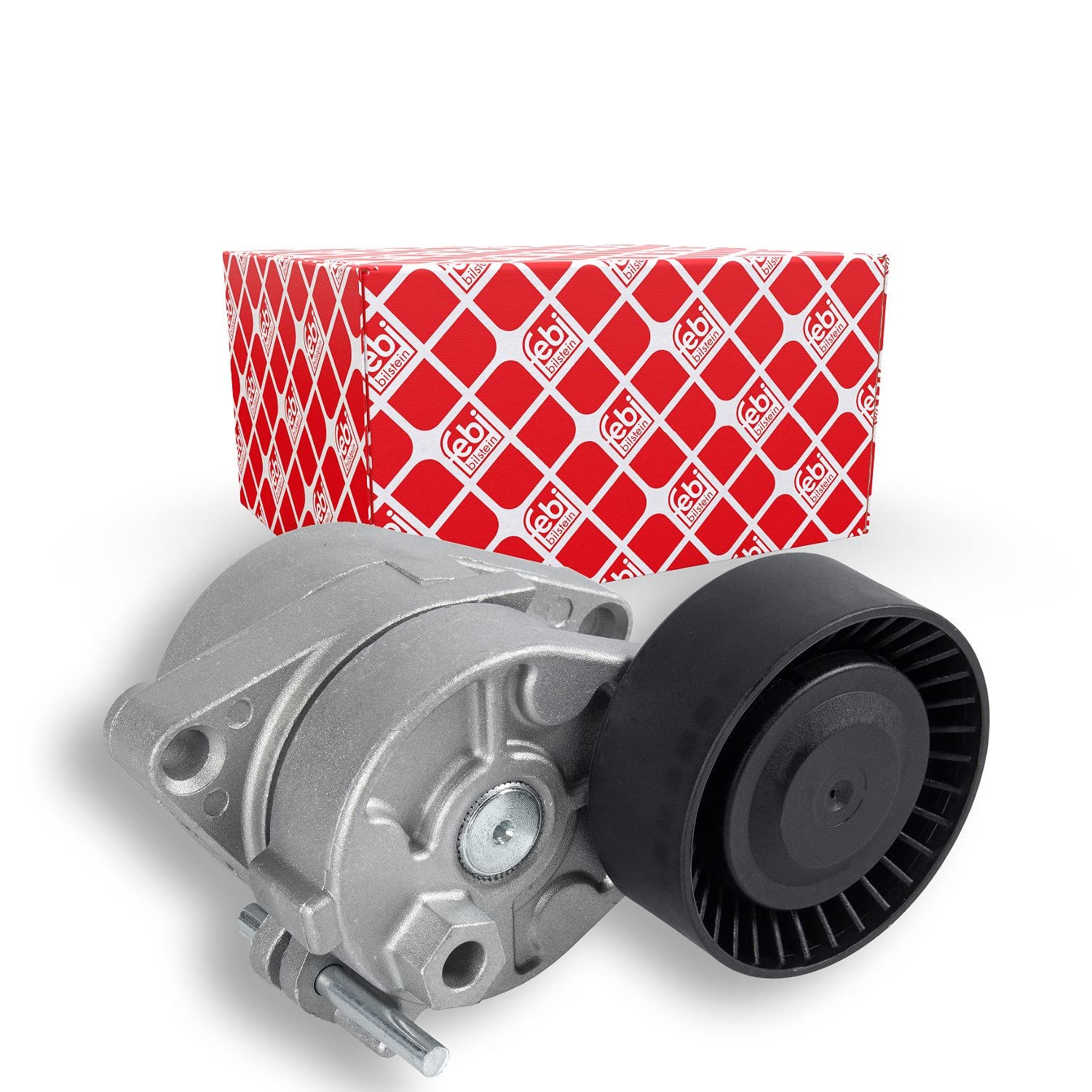 febi bilstein 09810 Tensioner Assembly for auxiliary belt, pack of one