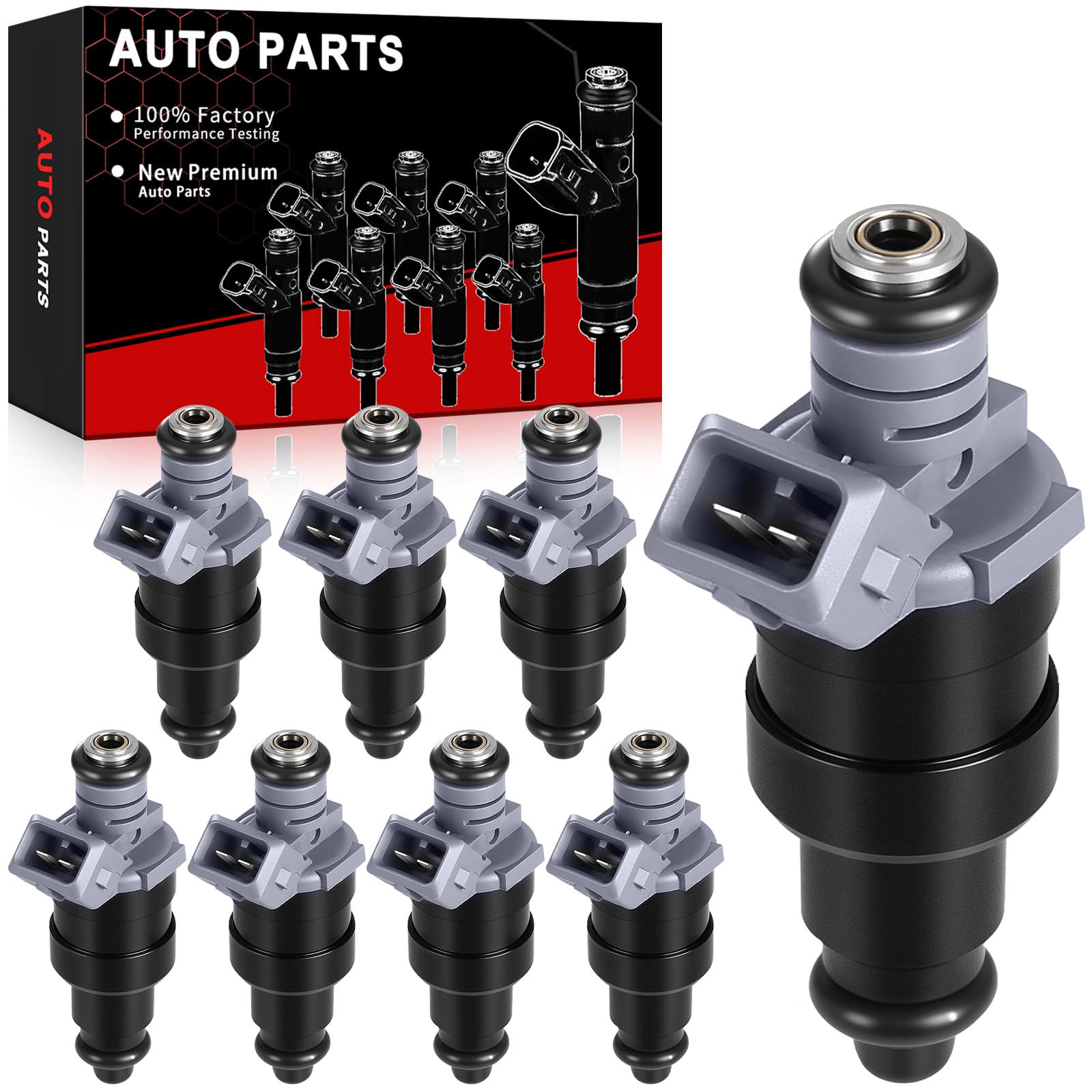 Photo 1 of AOTPAT Fuel Injectors Fit for:-Dodge Dakota 1996-1999, Durango 1998-1999, for:-Ram 1500 2500 3500 Van 1996-1999, for:-Jeep Grand Cherokee 1997 1998 5.2L 5.9L V8, Replace OE# RL030778AB (8 Pack)