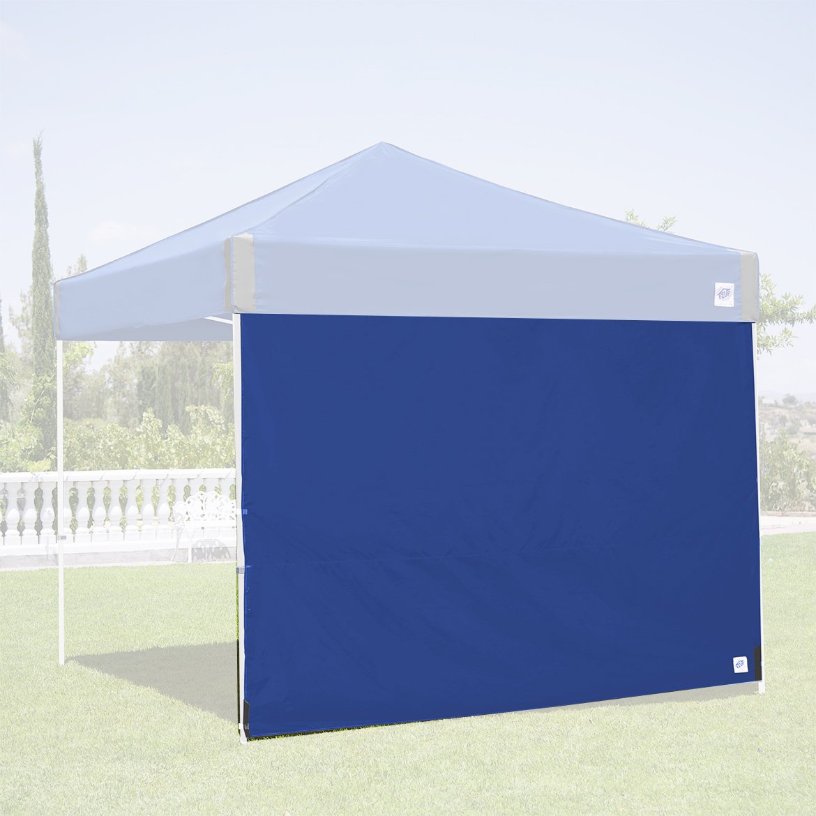 E-Z UP Recreational Sidewall – Royal Blue - Fits Straight Leg 10' Instant Shelters