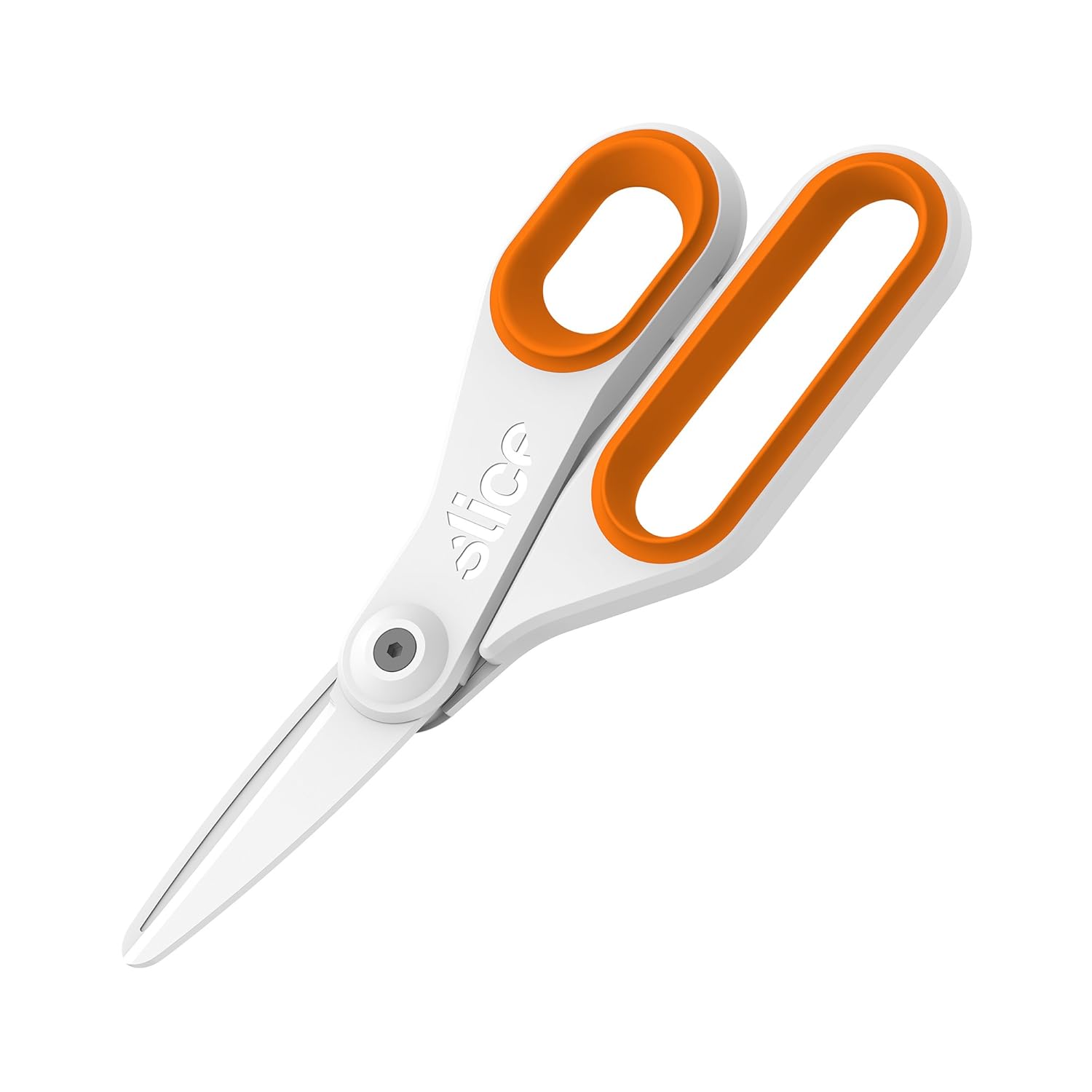 Slice 10545 Large Ceramic Scissors, White / Orange (Single) Amazon.co