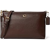 COACH womens Legacy Zip Top Crossbody Bag