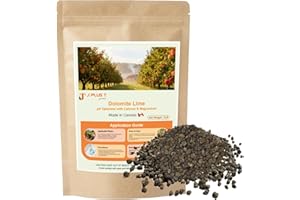 J PLUS T Organic Pelletized Dolomite Lime Bag | Natural Soil Amendment with 20% Calcium & 10% Magnesium | Raises Soil pH for 