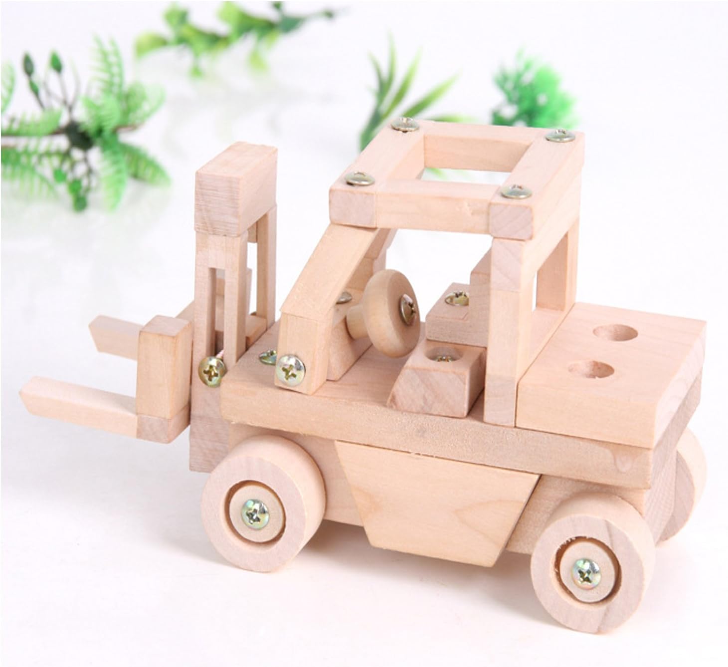 Sala Trend Children Wooden Fork Lift Car Building Kit