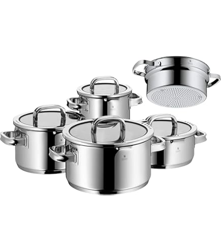 Amazon.com: WMF Function 4 Induction Saucepans Set of 4 Polished