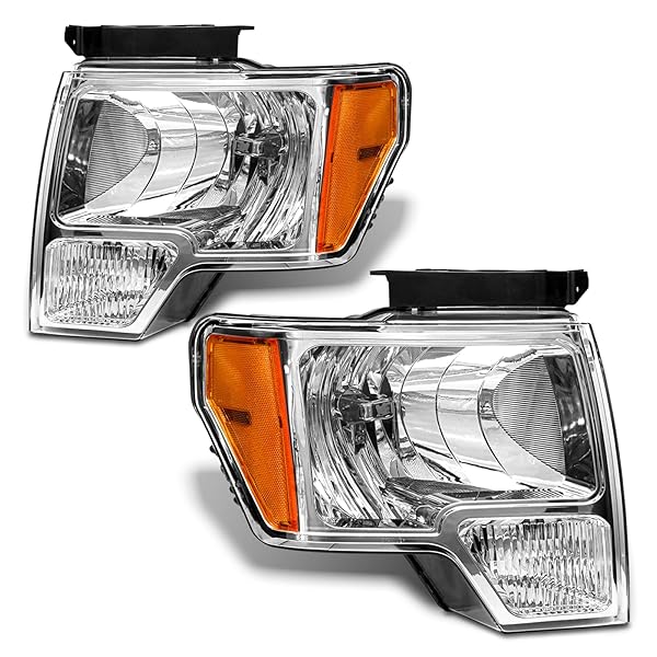 AXLAHA HEADLIGHT ASSEMBLY COMPATIBLE WITH 2009-2014 FORD F150...