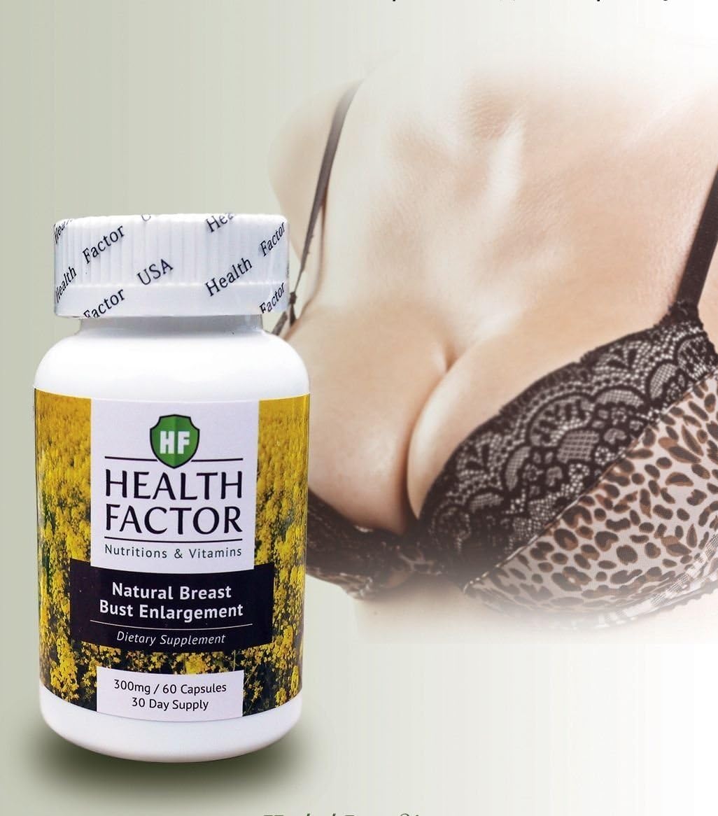 Natural Breast Enlargement, Pueraria Mirifica Blend with Acne Treatment (1 Month Supply)