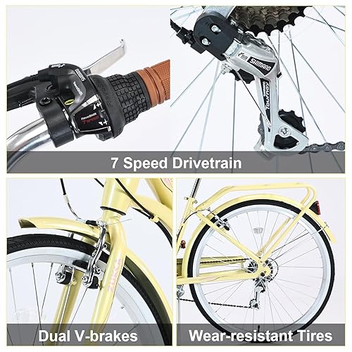 Schwinn Loop Folding Bike Easilywinlife 26 Inch Beach Cruiser Bike