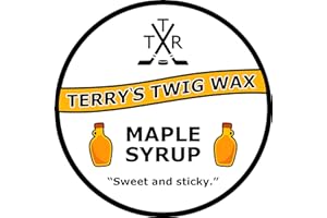 Terry's Twig Wax - Maple Syrup (Extra Grip Hockey Stick Wax) for Hockey Blade Tape, Increased Puck Control, Stick Tricks Mich