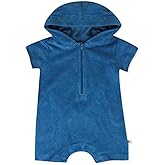 HonestBaby baby-boys Novelty Terry Romper for Infant, Baby Boys, Girls