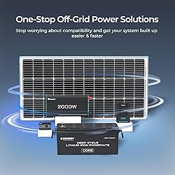 Renogy 12V 200Ah Lithium LiFePO4 Deep Cycle