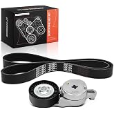 A-Premium Engine Serpentine Belt Drive Kit | Compatible with Toyota Highlander 2009-2018, Sienna 2011-2013, Venza 2009-2015 - DOHC L4 2.7L