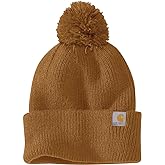Carhartt Women's Knit Pom-Pom Cuffed Beanie