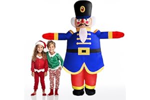 NiSotieb Inflatable Christmas Costume Christmas Inflatable Decoration Adult for Adult/Christmas Party/Parade