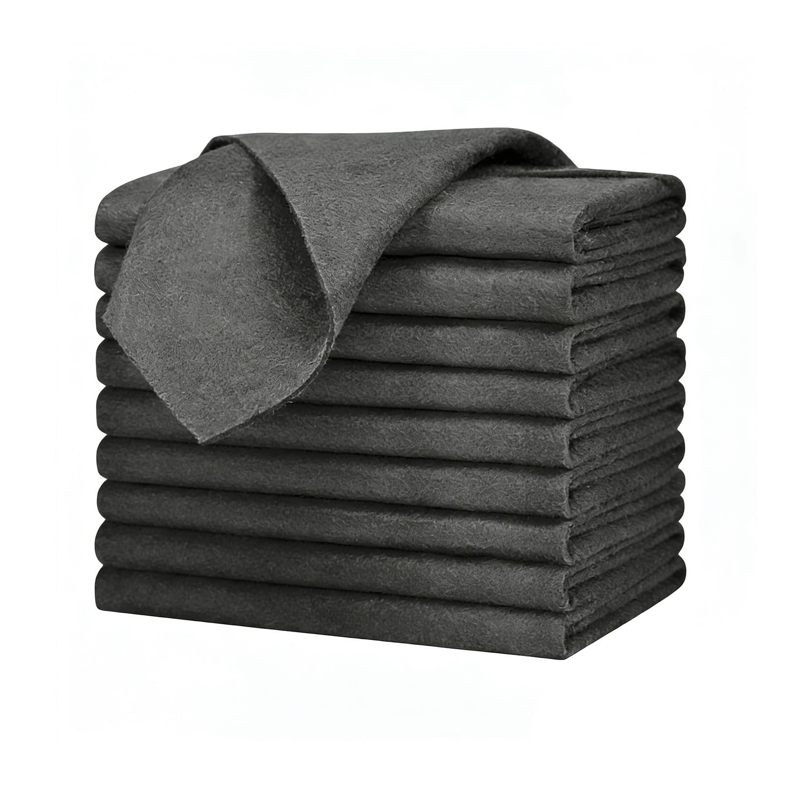 Photo 1 of 10 Pcs Thickened Magic Cleaning Cloth,Reusable Microfiber Cleaning Cloth,Bsorbent Magic Cleaning Cloths for Glass,Windows,Mirror,Car,Kitchen