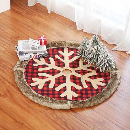 Hefine Tappeto Natalizio Creativo Per Albero Di Natale Con