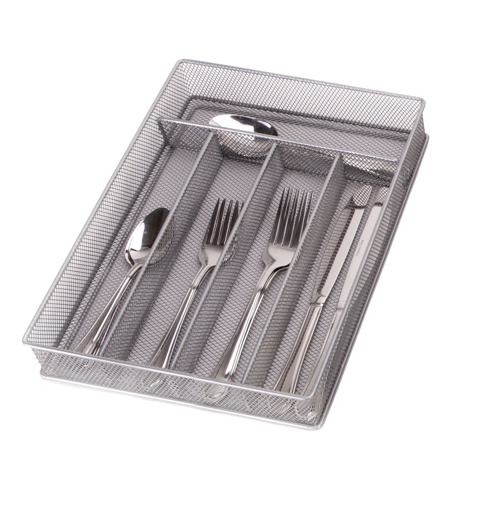 Grayline 41850 Small Mesh Drawer Organizer Platinum Amazon In