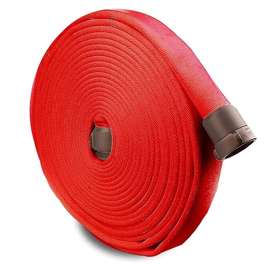 Fire Hose 2 1/2" x 15' Lay Flat Water Hose Made in the