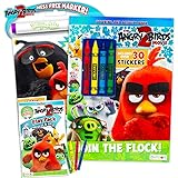 Angry Birds Coloring Book Super Set ~ 3 Pack Coloring and Activity Books with Angry Bird Stickers (Angry Birds Bad Piggies Pa