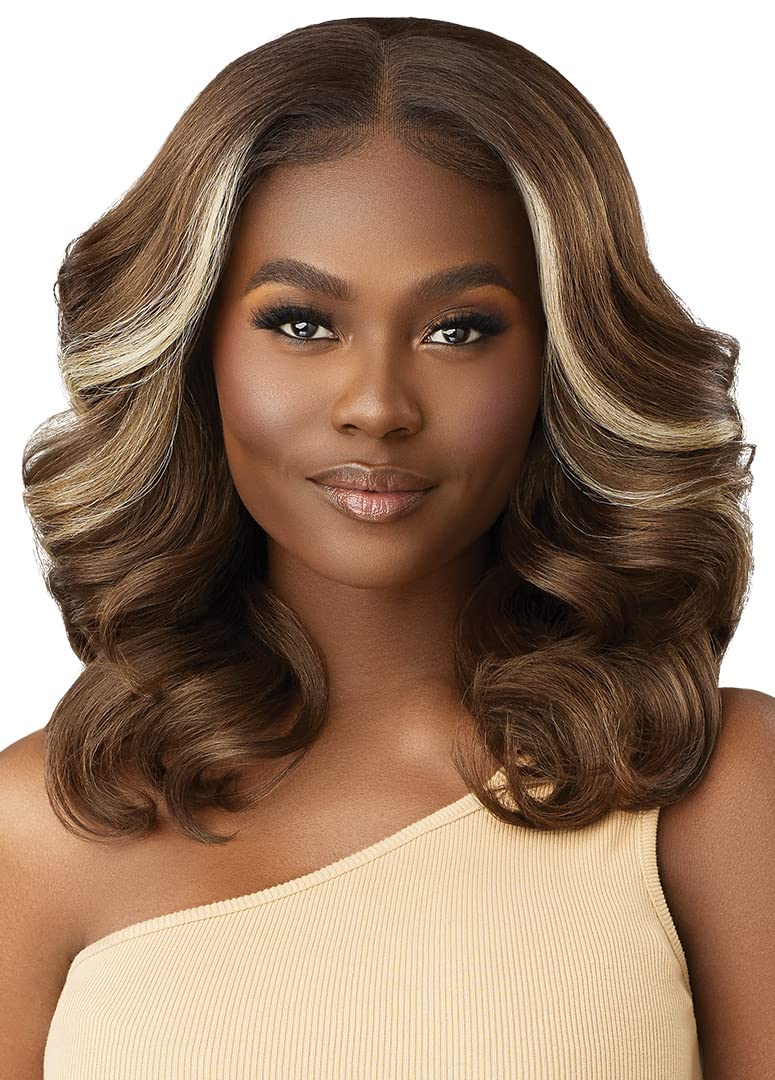 Photo 1 of Outre Lace Front Wig - Perfect Hair Line 13X4 - Imani (OFF BLACK 1B)