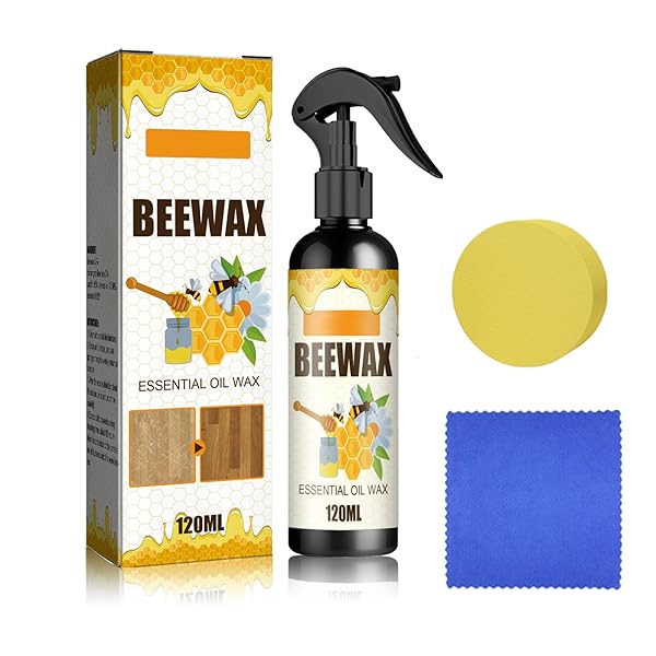 UYUAN BEESWAX SPRAY CLEANER WITH SPONGE & TOWEL...