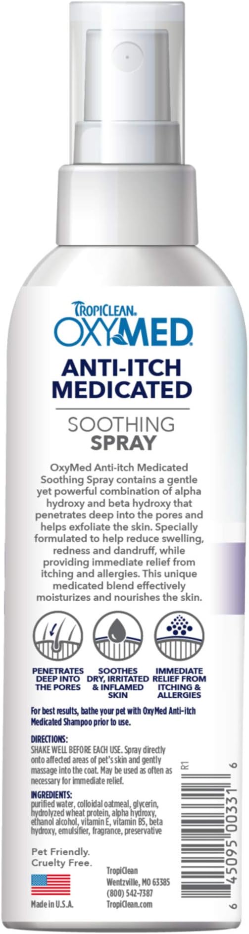 top paw medicated spray