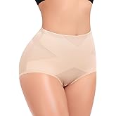 Werena Tummy Control Shapewear for Women Shaping Panties Underwear High Waisted Cincher Body Shaper Slimming Panty Girdle