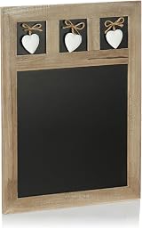 com-four Memo Board Chalk Board 40x30cm Decorative Grey Kitchen Accessory view 4