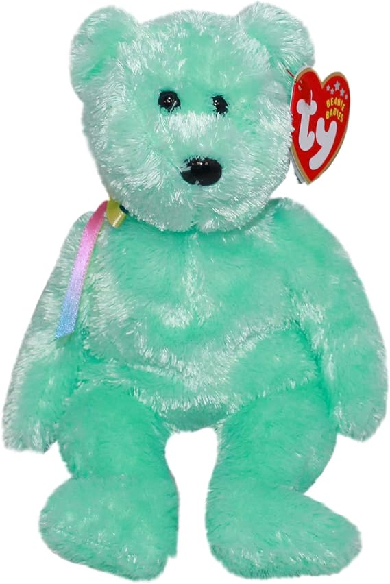 TY Beanie Baby SHERBET the Bear (Green Version) [Toy] Amazon.co.uk