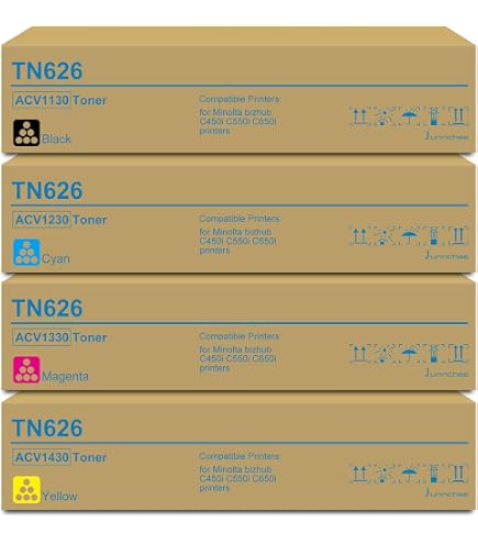 Amazon.com: Minolta Konica TN221K Black Toner Cartridge, Page