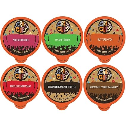 Crazy Cups Flavored Coffee For The Keurig K Cups 2 0 Brewer