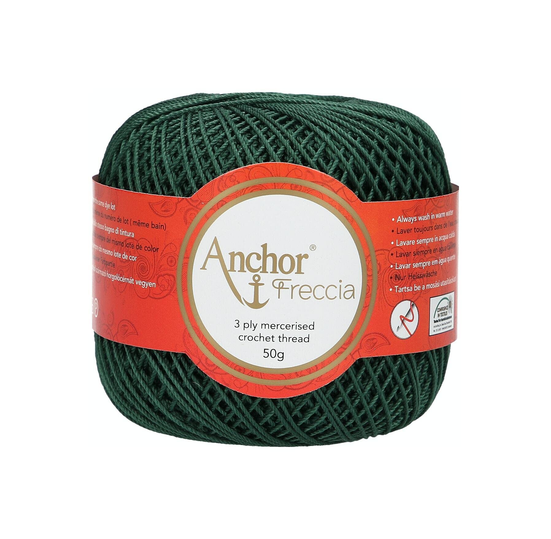 ANCHOR Freccia, Thickness: 6, Packaging: 50G, Running Length: 175M 218 Crochet Threads — image 1