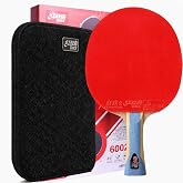 DHS Performance-Level Table Tennis Racket Professional Ping Pong Paddles with Hurricane Rubbers, Ideal for Advanced Offensive Players &amp; Loop Control