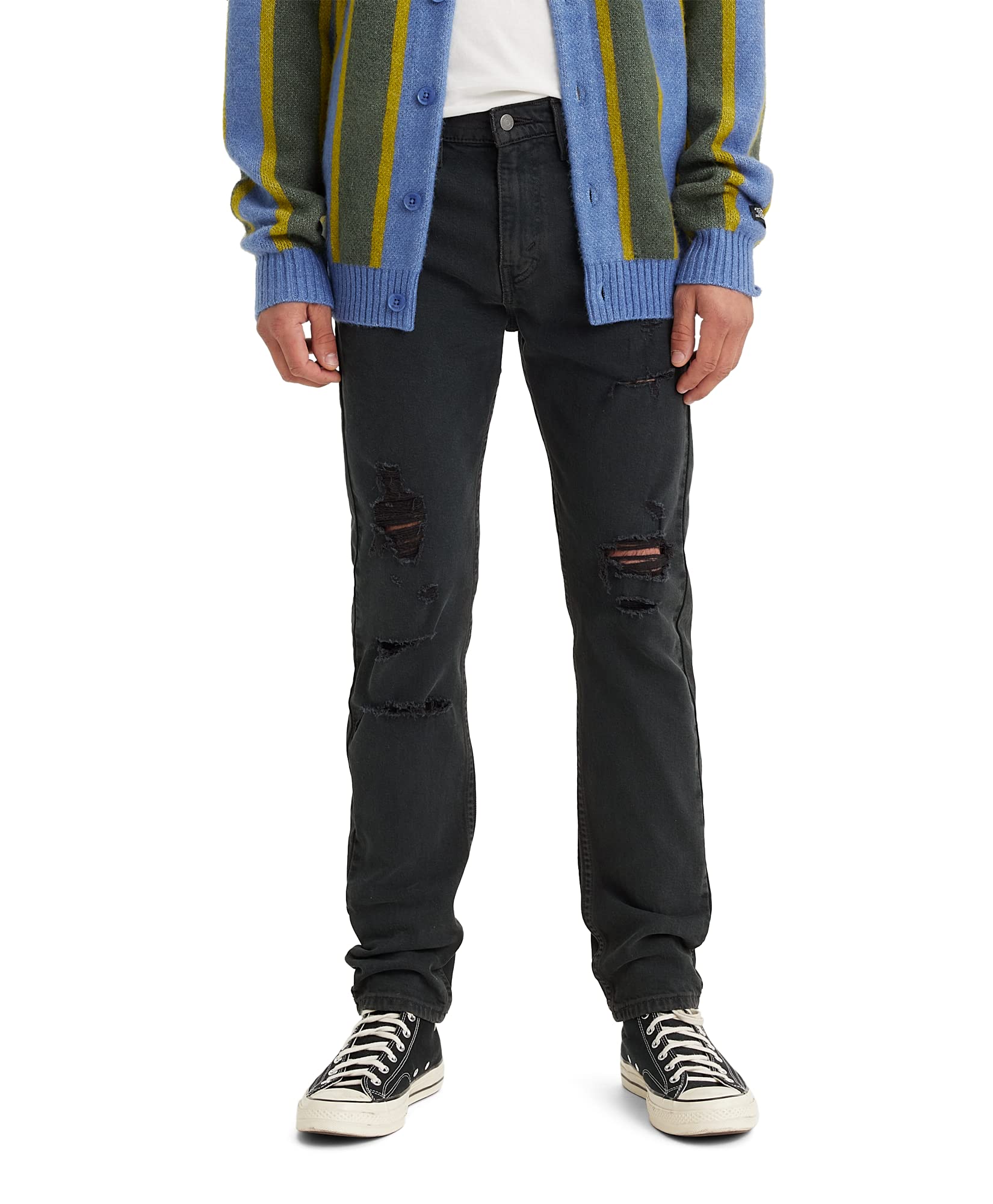 Levi's Men's 510 Skinny Fit Jeans, (New) Strangler Od, 27W x 30L Image