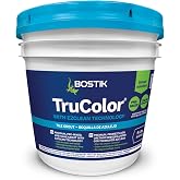BOSTIK EZ Clean TRU Color 9lb Pre-Mixed Tile Grout &ndash; White H152 | Easy Apply - Easy Clean - Stain Resistant - Fast Drying - Crack Resistant - Color White H152