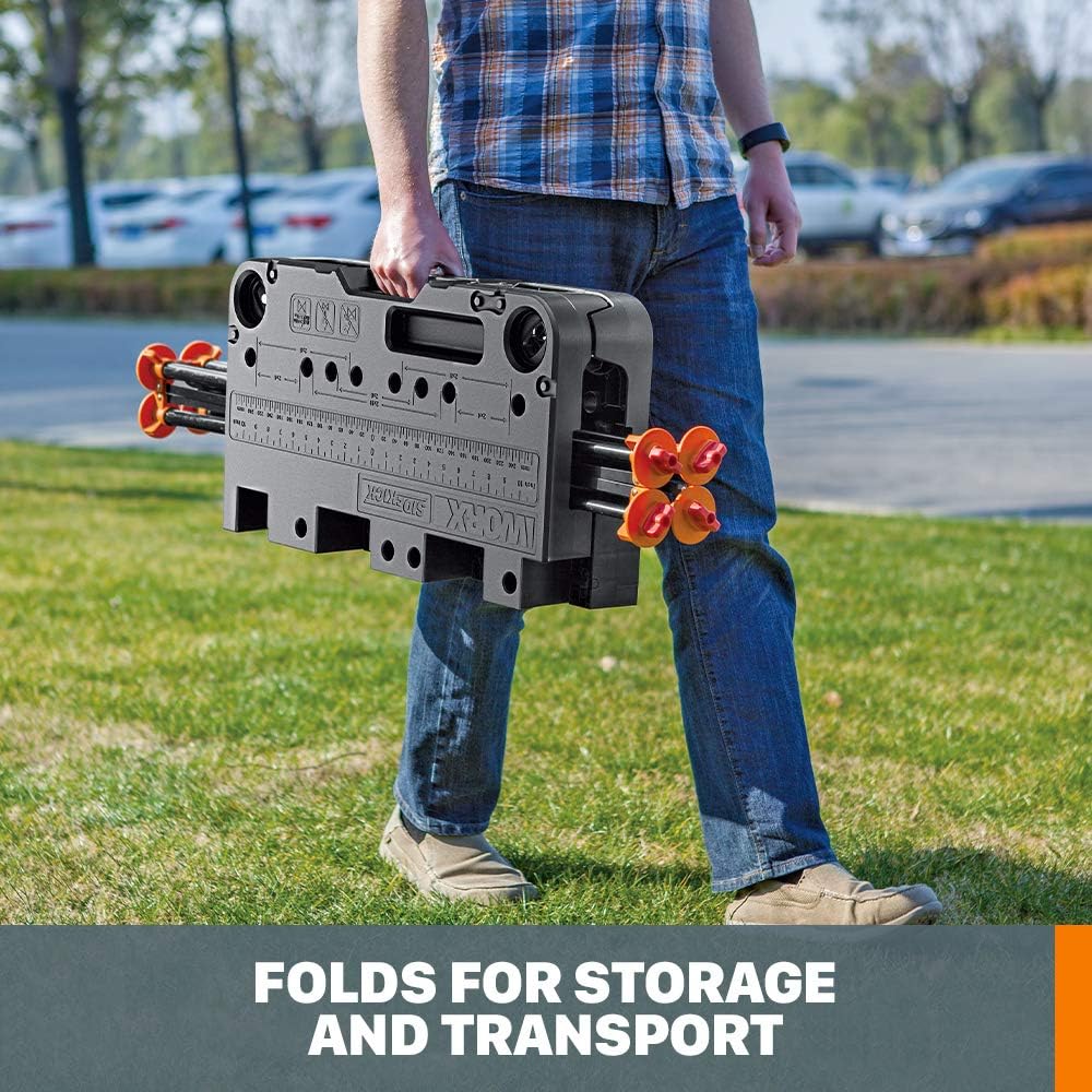 WORX WX066 Sidekick Portable Work Table - - 