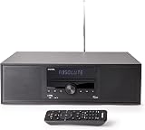 Roxel Noir All-In-One Micro HiFi System DAB Radio CD USB BT 30W view 5